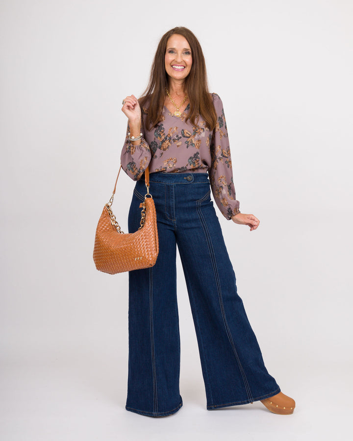 Mauve Meadow Blouse