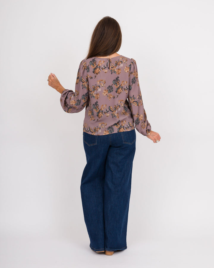 Mauve Meadow Blouse