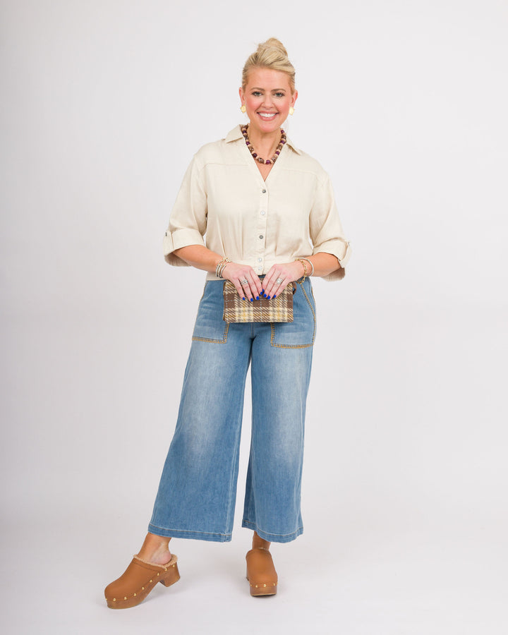 Wanda Whipstitch Pocket Pants