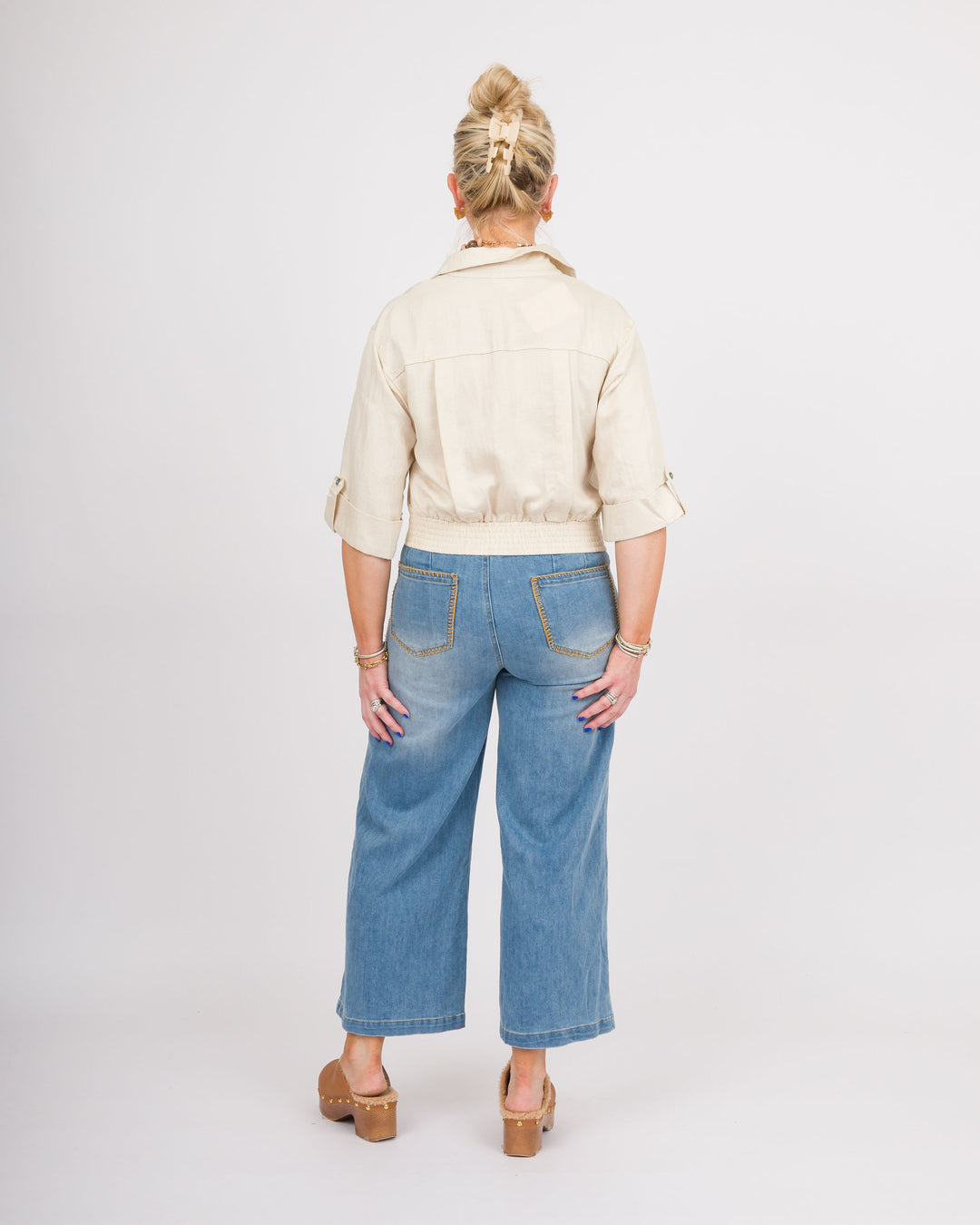 Wanda Whipstitch Pocket Pants