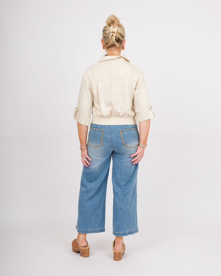 Wanda Whipstitch Pocket Pants