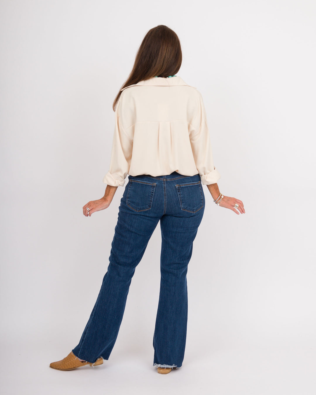 The Kathryn Shirt - Ivory