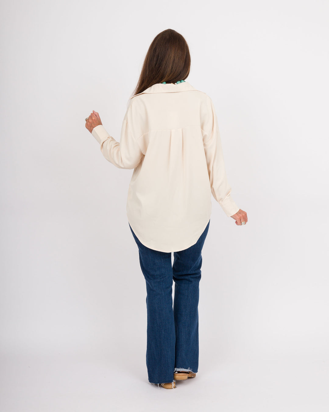 The Kathryn Shirt - Ivory