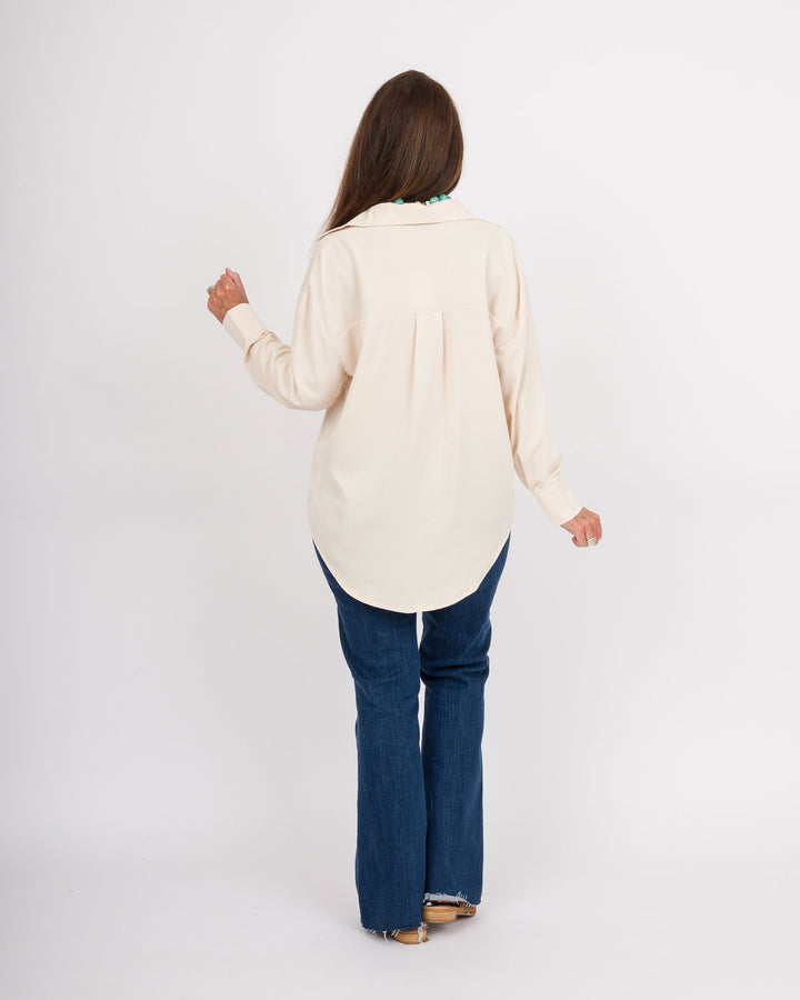 The Kathryn Shirt - Ivory