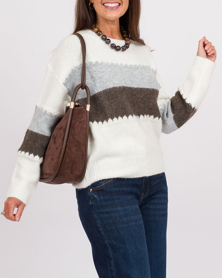 Georgie Horizontal Striped Sweater