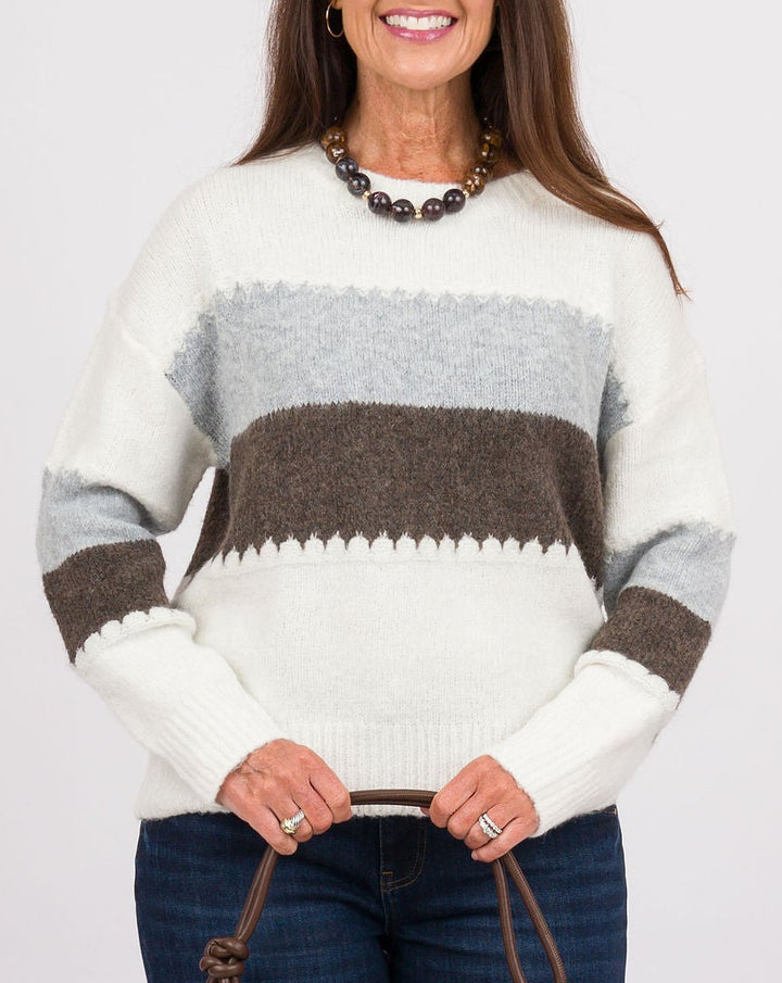 Georgie Horizontal Striped Sweater