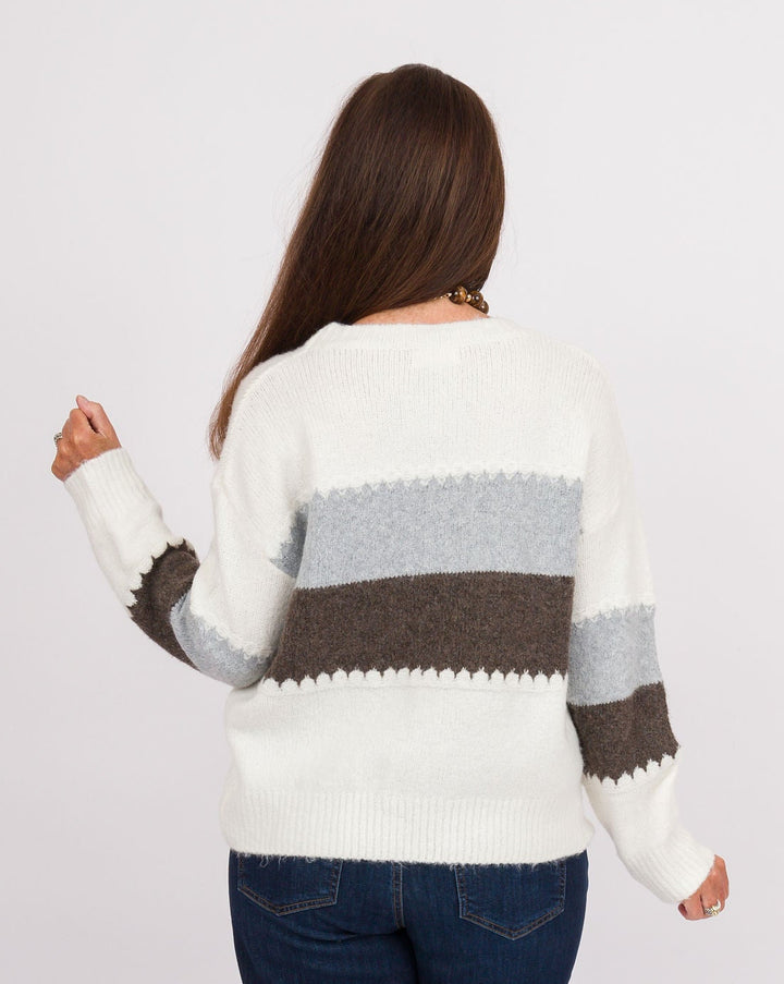 Georgie Horizontal Striped Sweater
