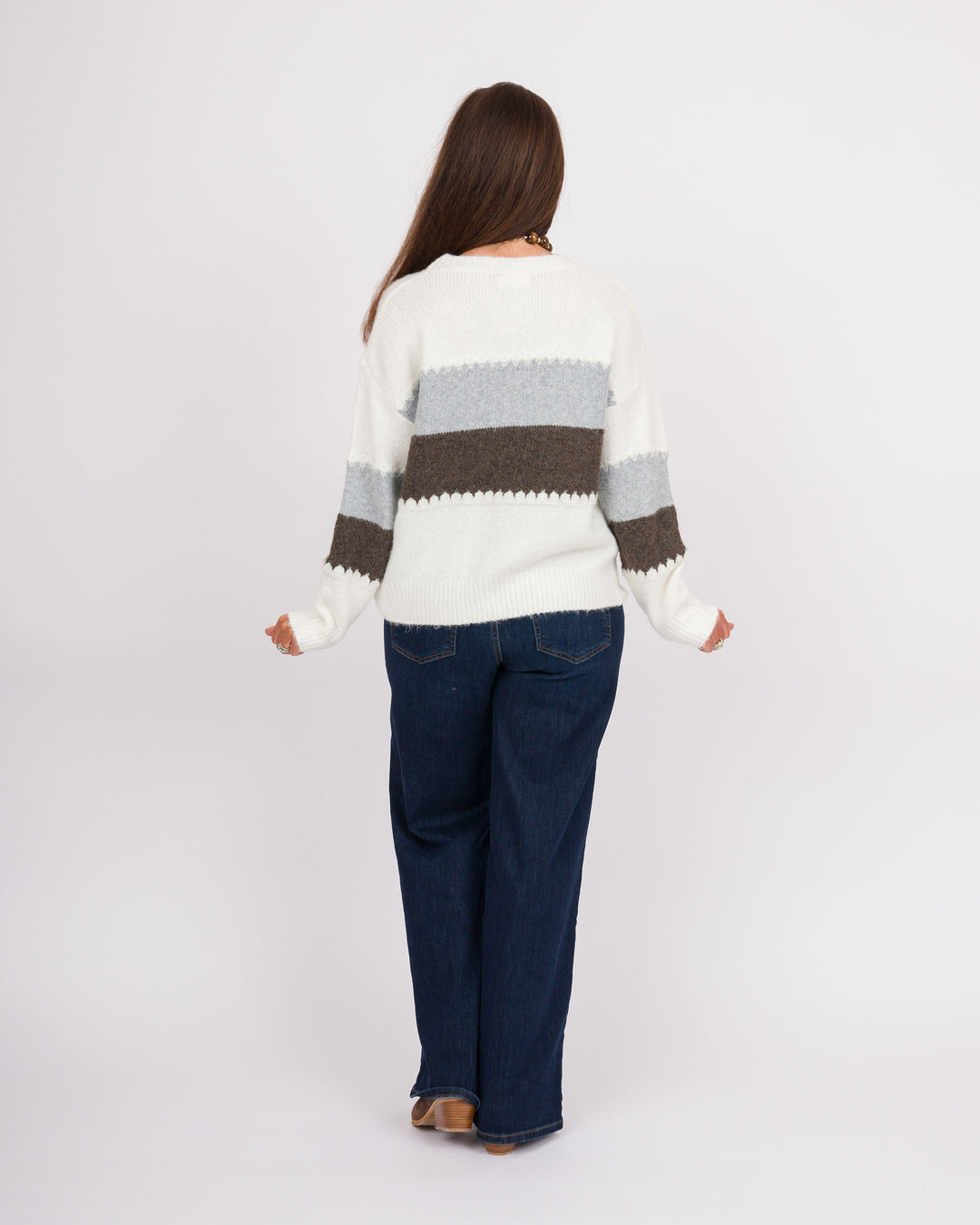 Georgie Horizontal Striped Sweater