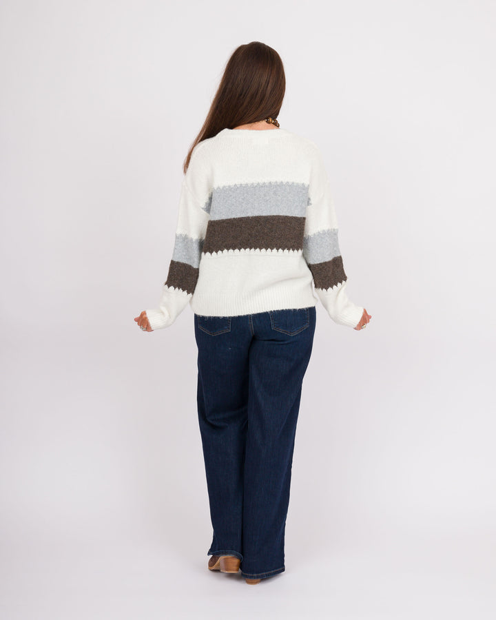 Georgie Horizontal Striped Sweater