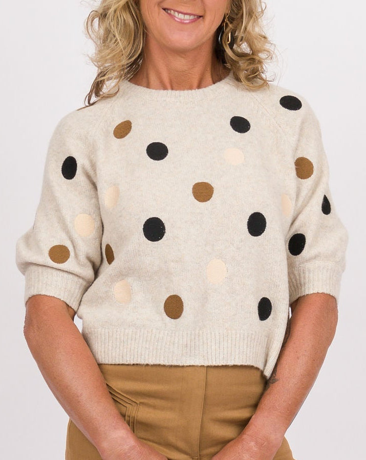 Dot &amp; Darling Short Sleeve Sweater