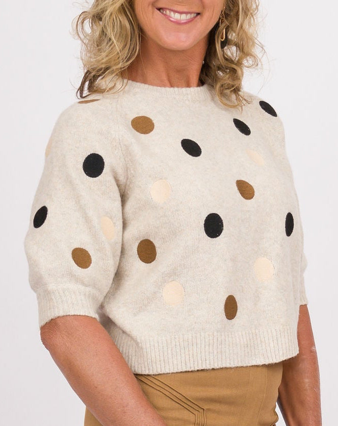 Dot &amp; Darling Short Sleeve Sweater