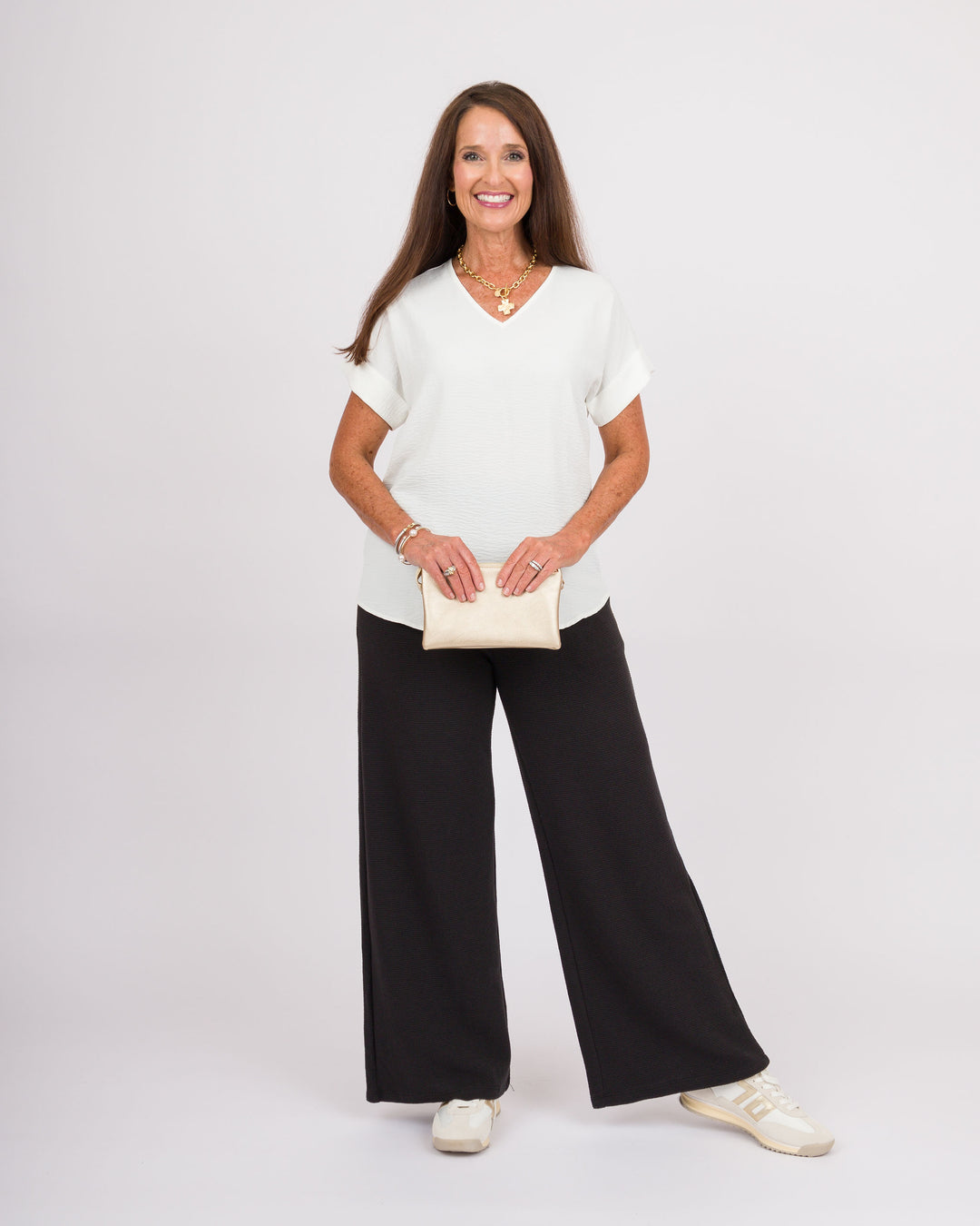 Cloud Knit Pants - Black