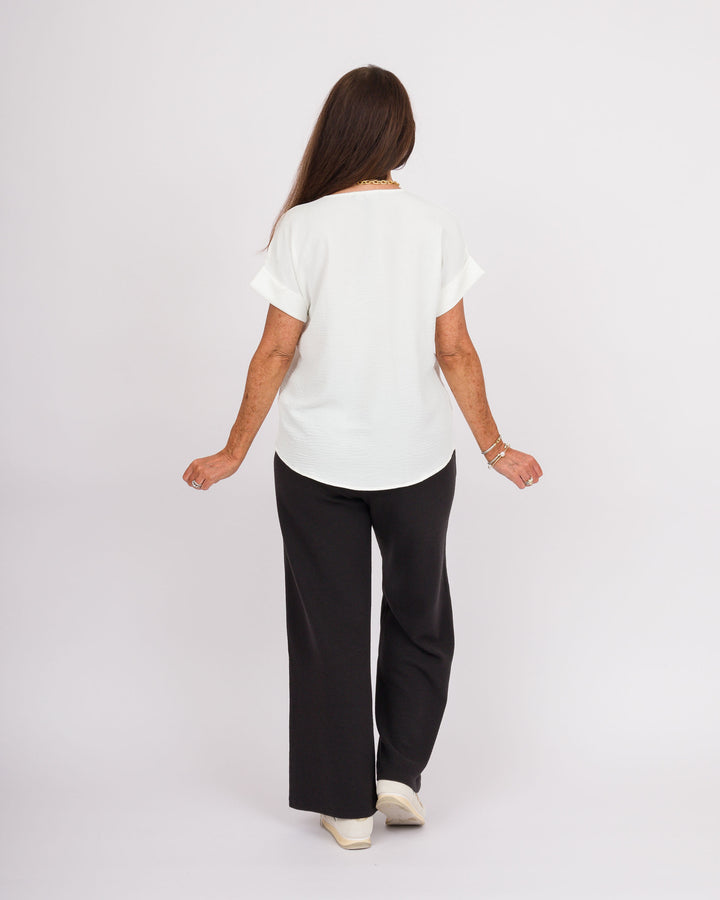 Cloud Knit Pants - Black