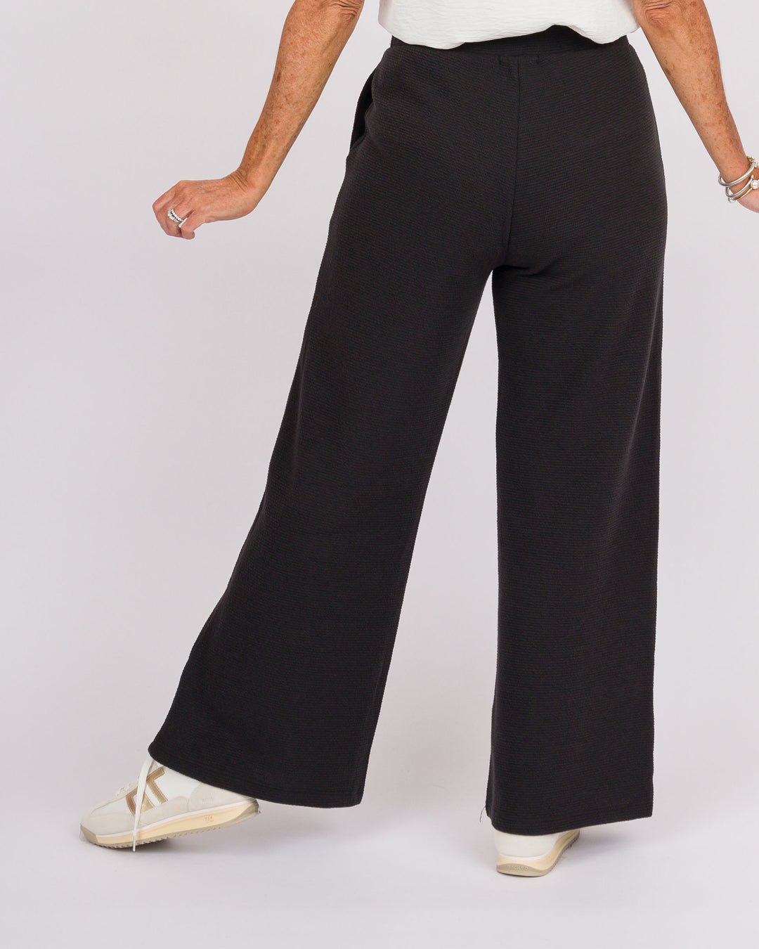 Cloud Knit Pants - Black