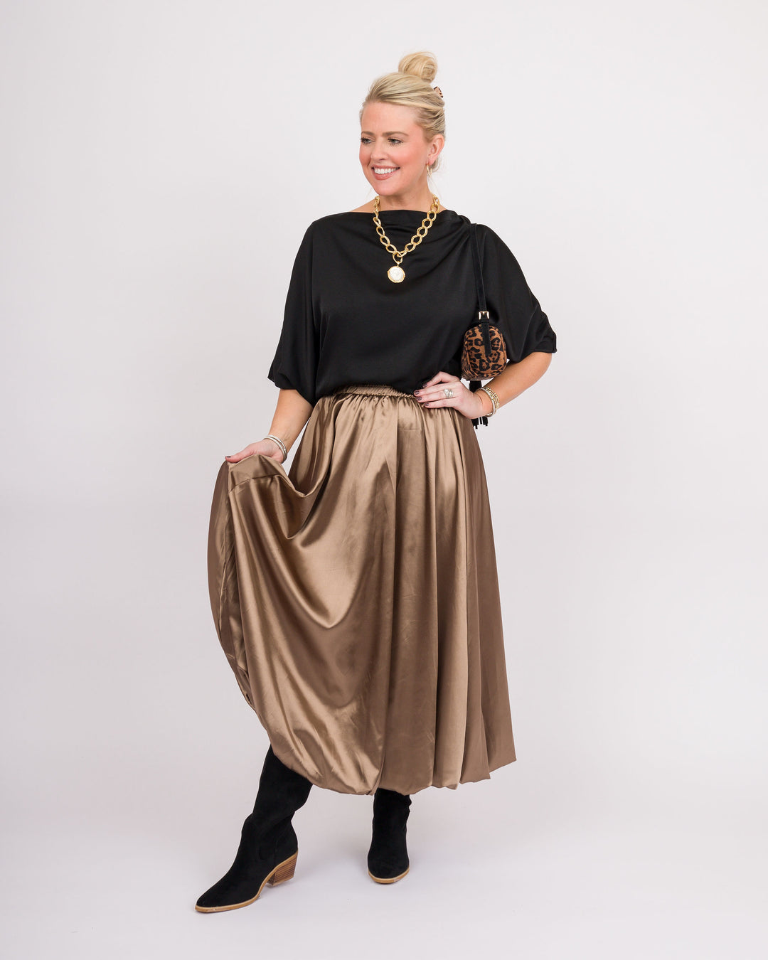 Golden Hour Bubble Skirt