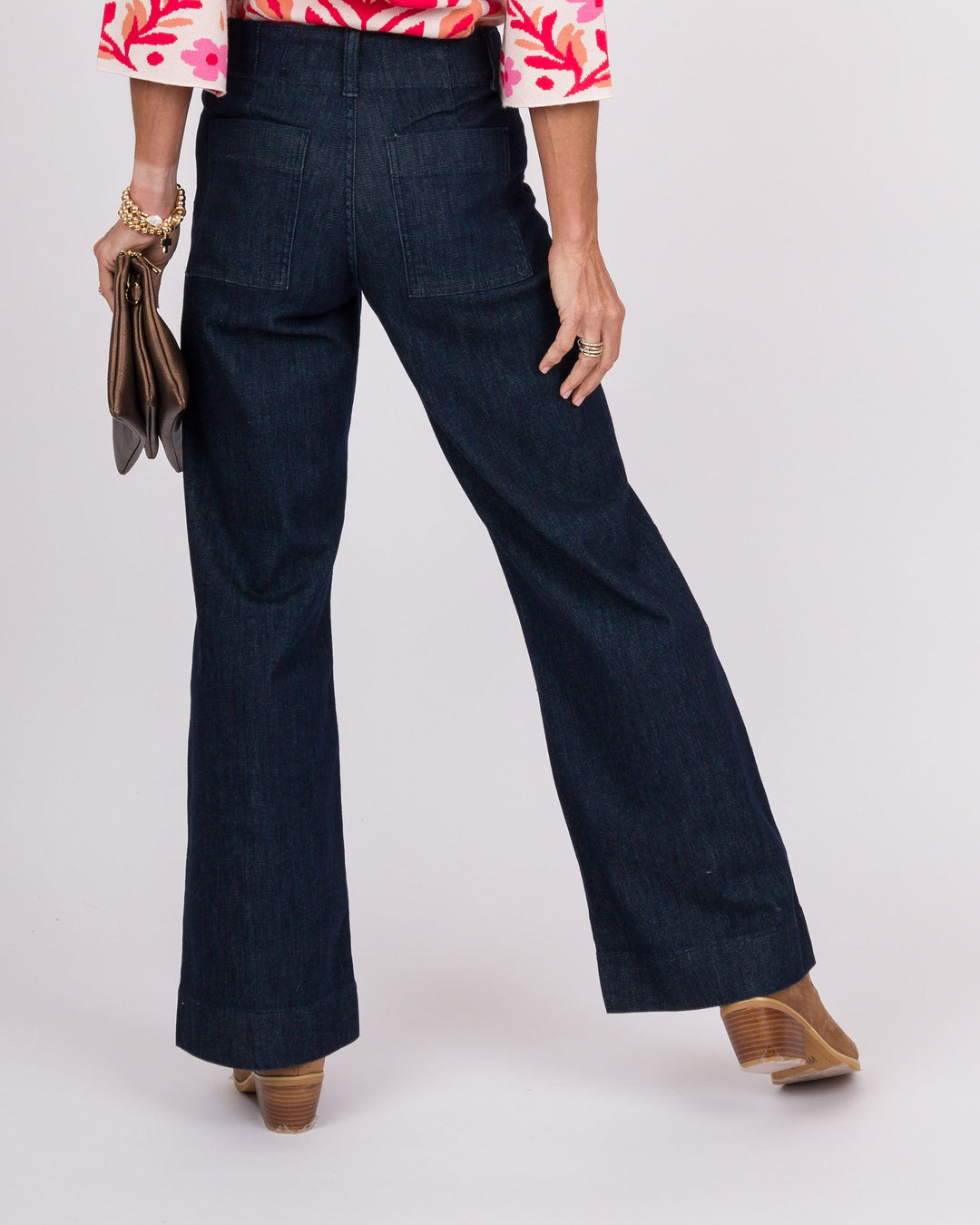 JBD Dark Pintuck Trouser