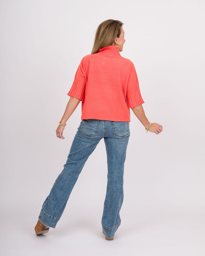 The Maple Turtleneck - Orange