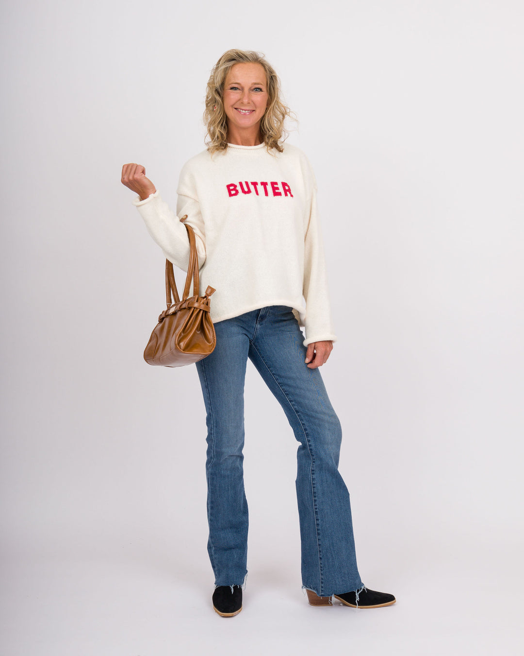 Long Sleeve Butter Sweater