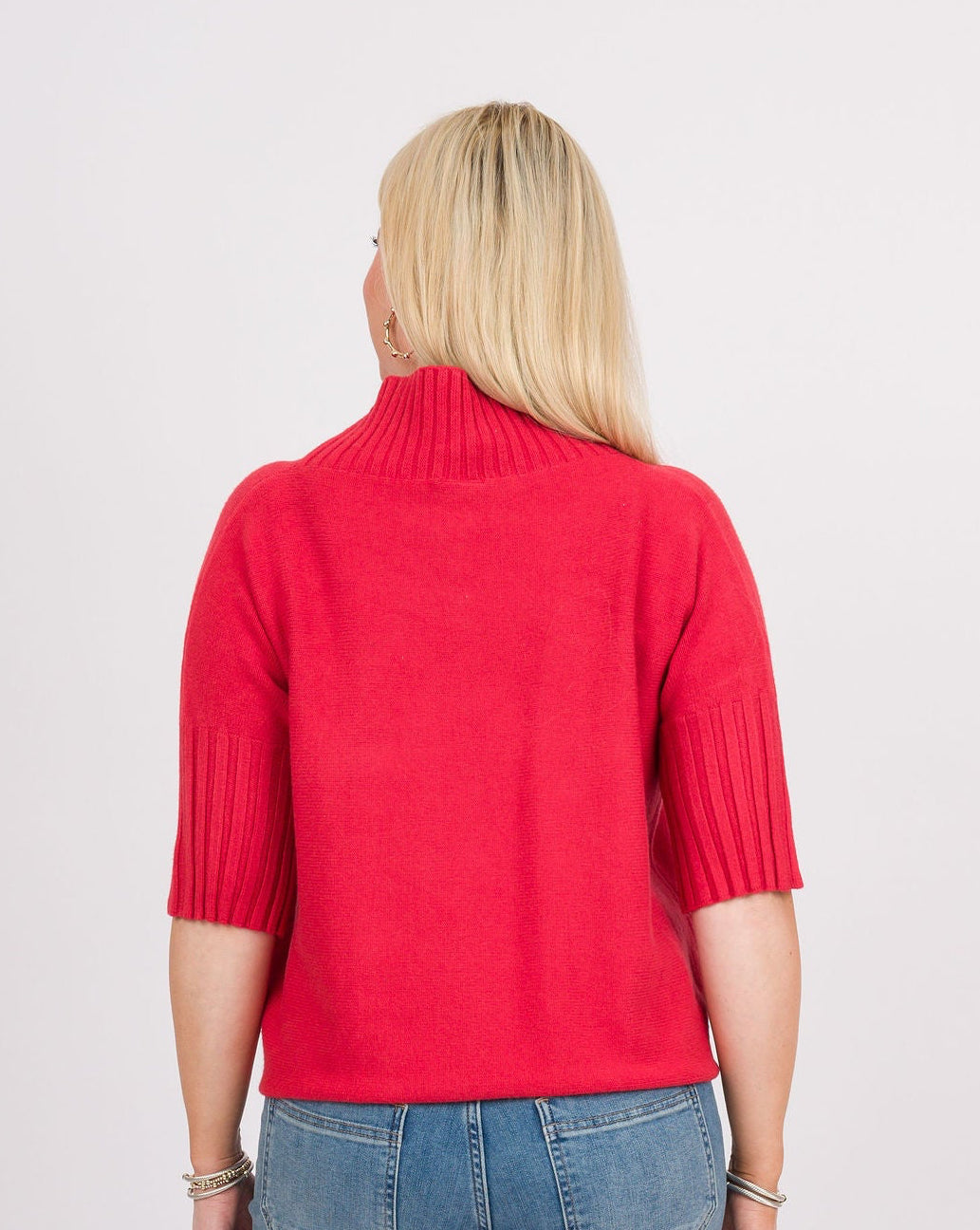 The Maple Turtleneck - Red
