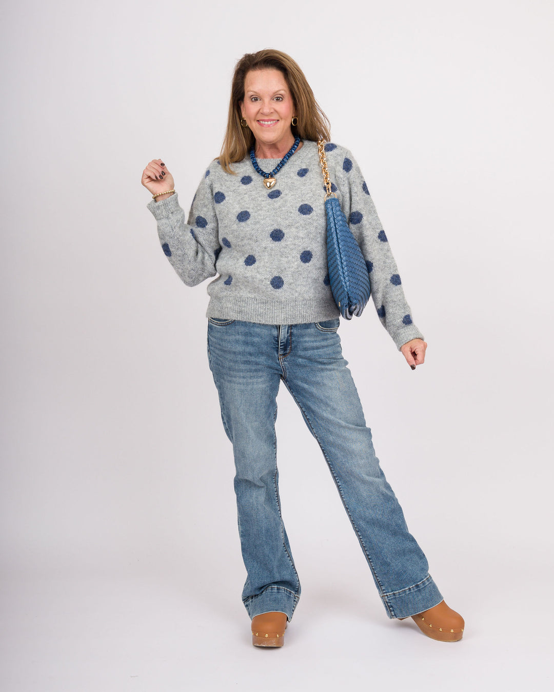 Colette Polka Dot Sweater