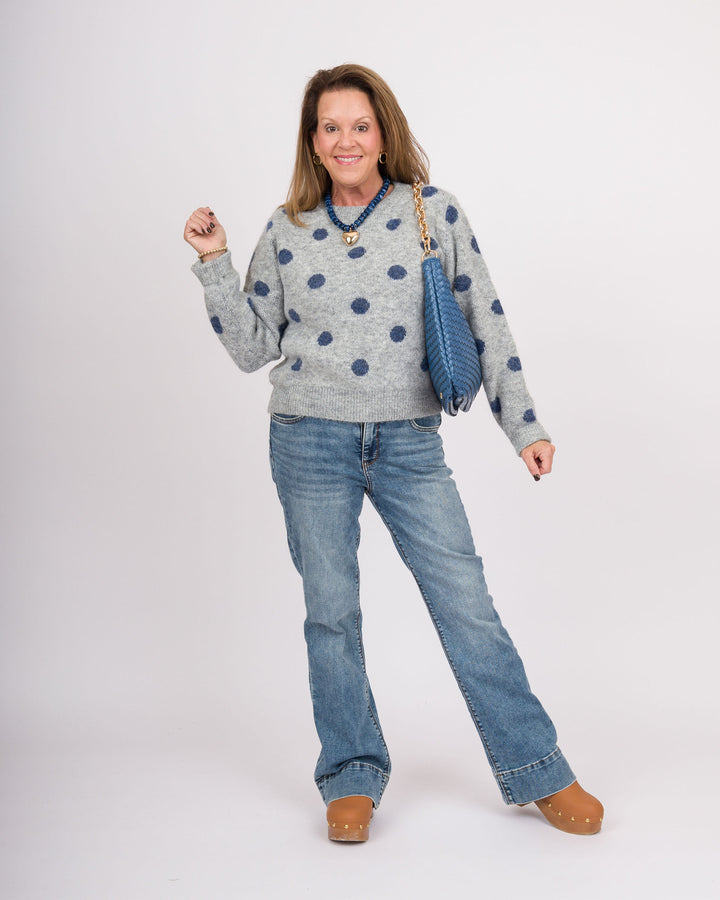 Colette Polka Dot Sweater