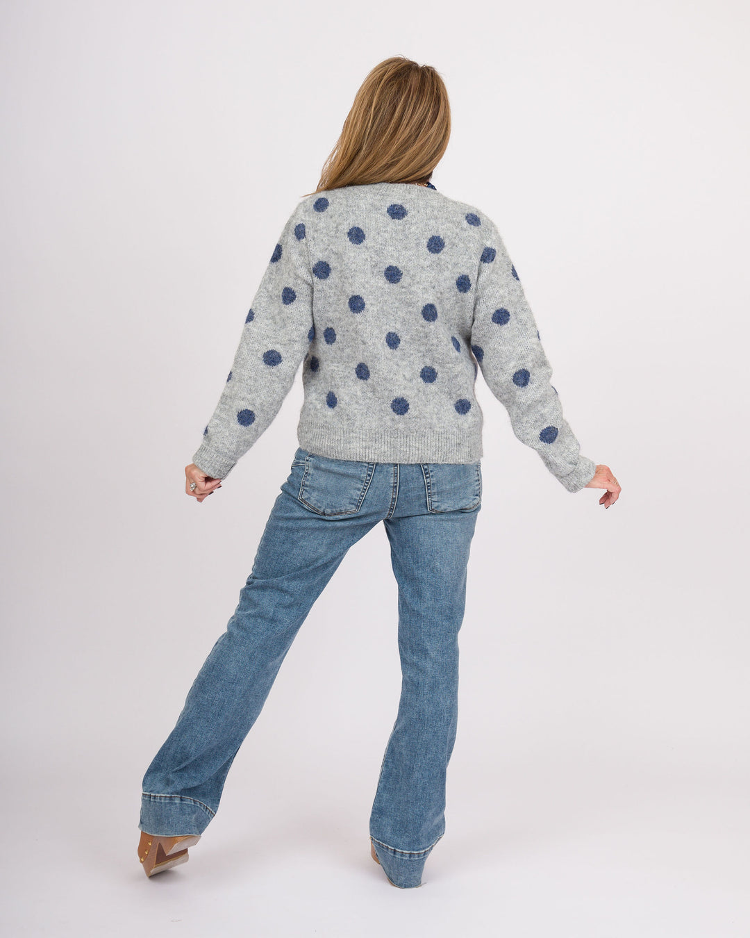 Colette Polka Dot Sweater
