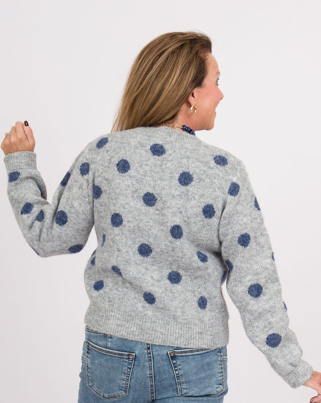 Colette Polka Dot Sweater