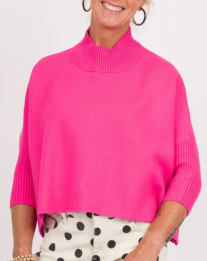 Kerisma Aja Sweater-Super Pink
