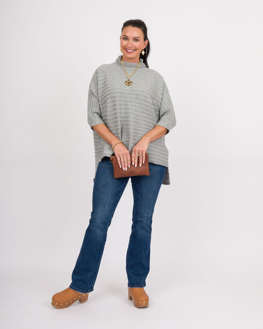 Kerisma Teresa Tunic - Heather Grey
