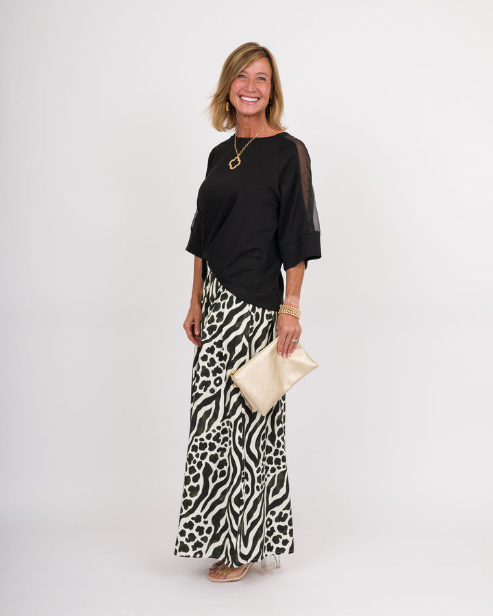 Black Luxeknit Top