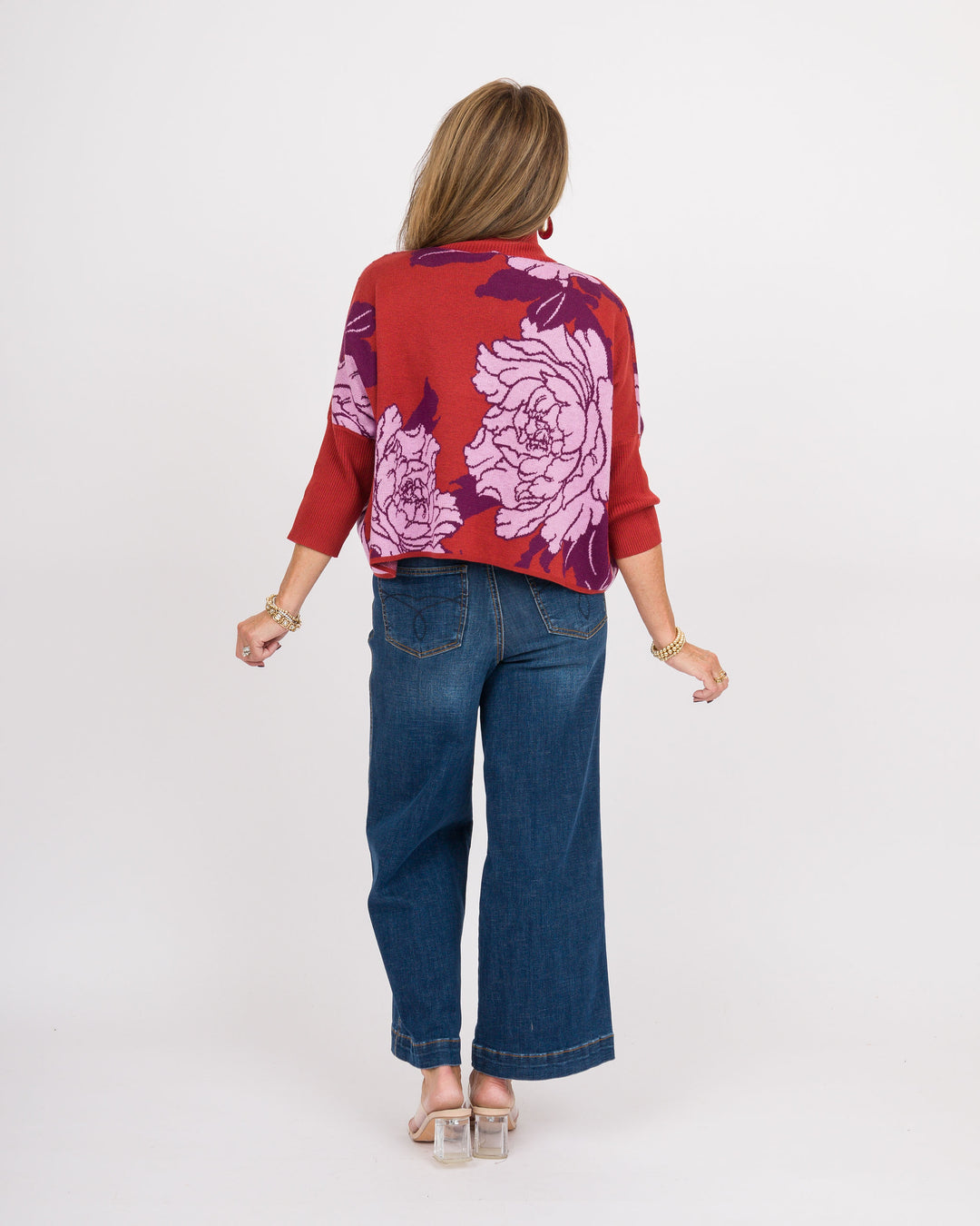 Kerisma Peony Aja Sweater - Lunar Red