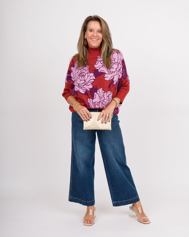 Kerisma Peony Aja Sweater - Lunar Red