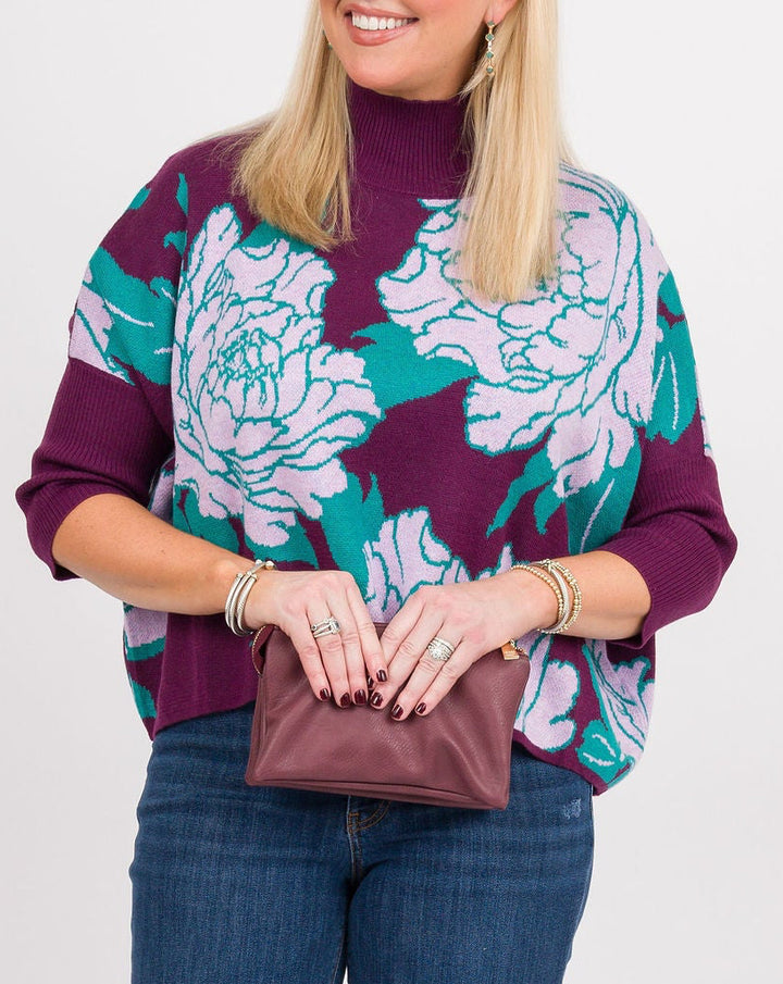 Kerisma Peony Aja Sweater - Aubergine