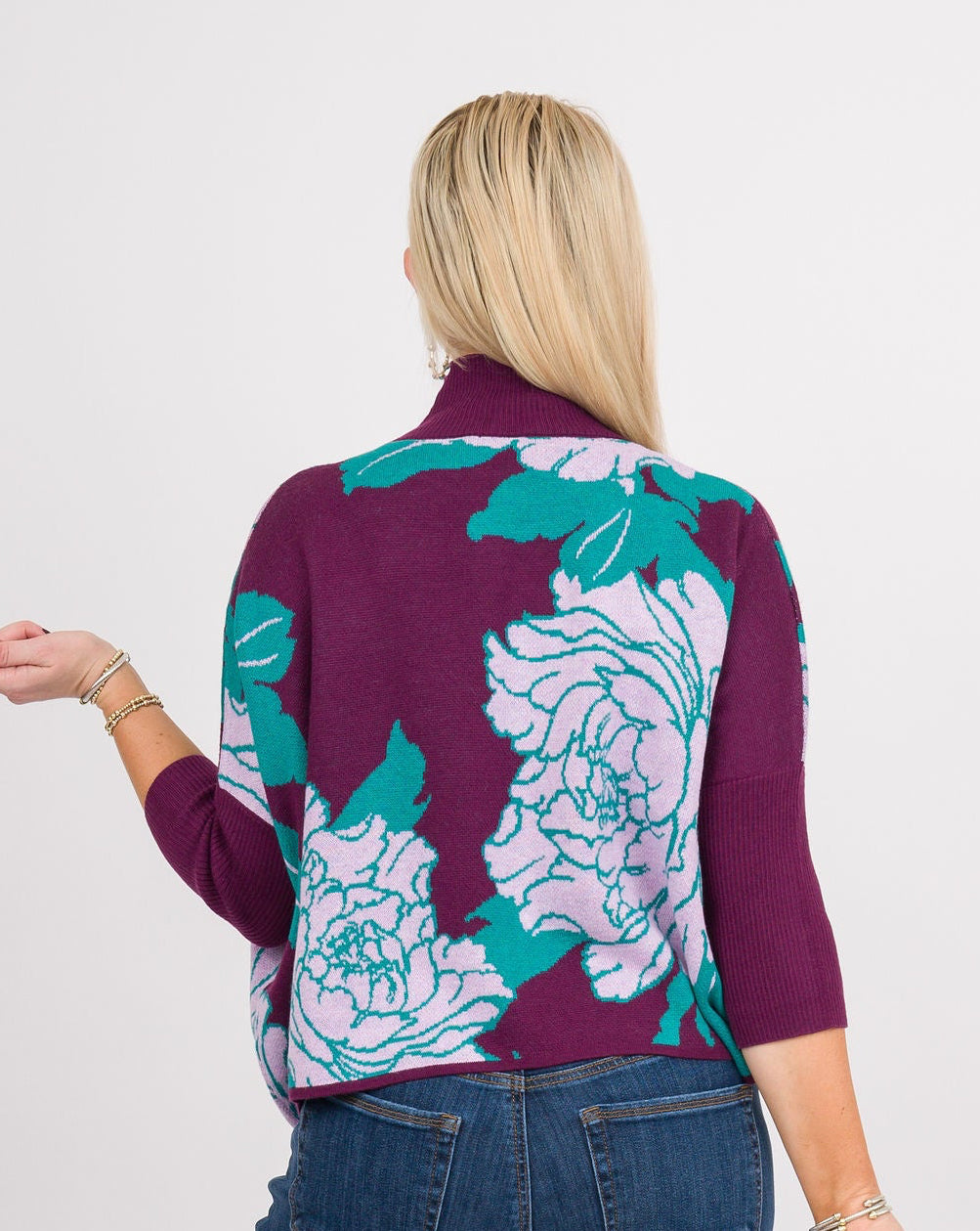 Kerisma Peony Aja Sweater - Aubergine
