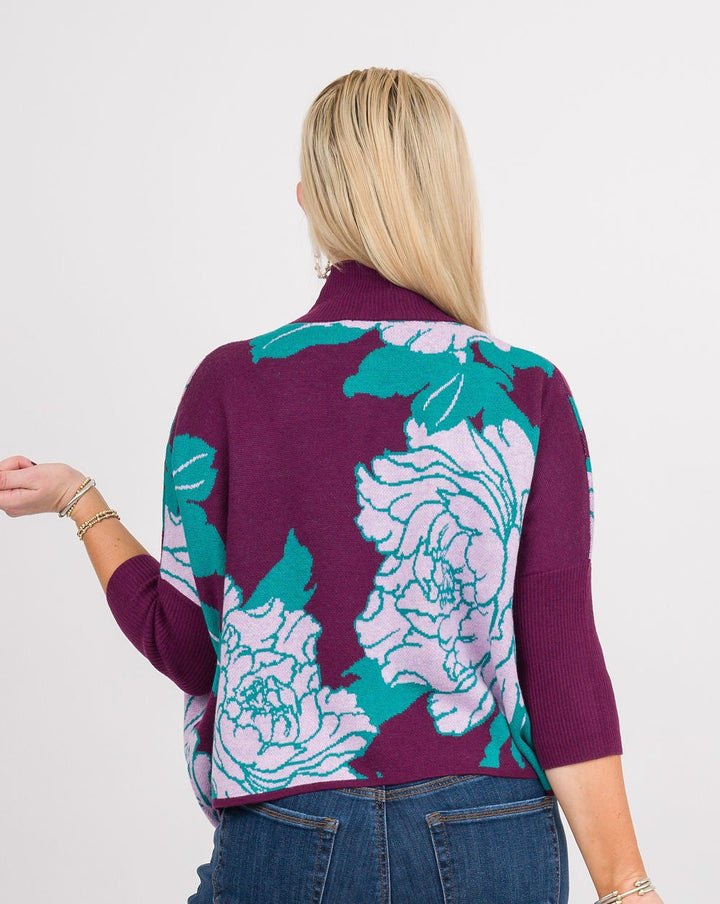 Kerisma Peony Aja Sweater - Aubergine