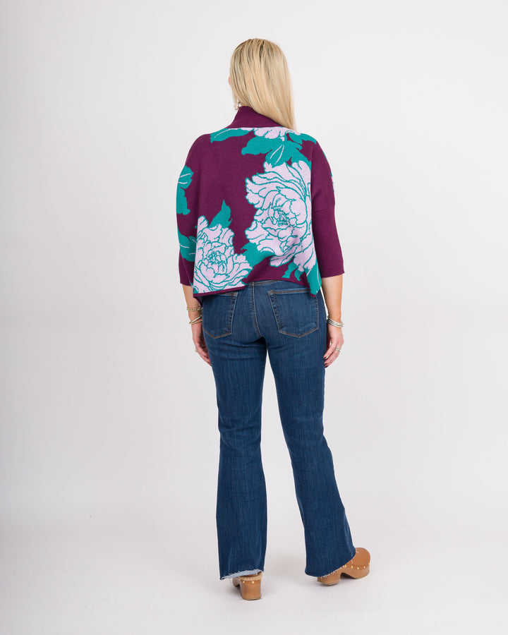 Kerisma Peony Aja Sweater - Aubergine