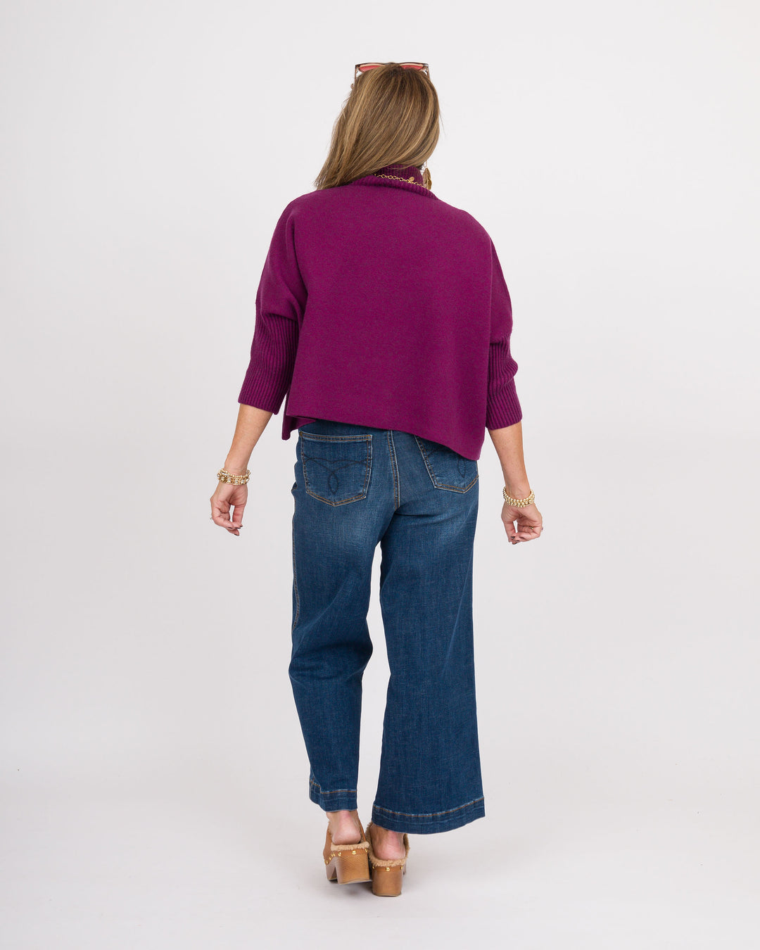 Kerisma Aja Sweater- Purple Wine