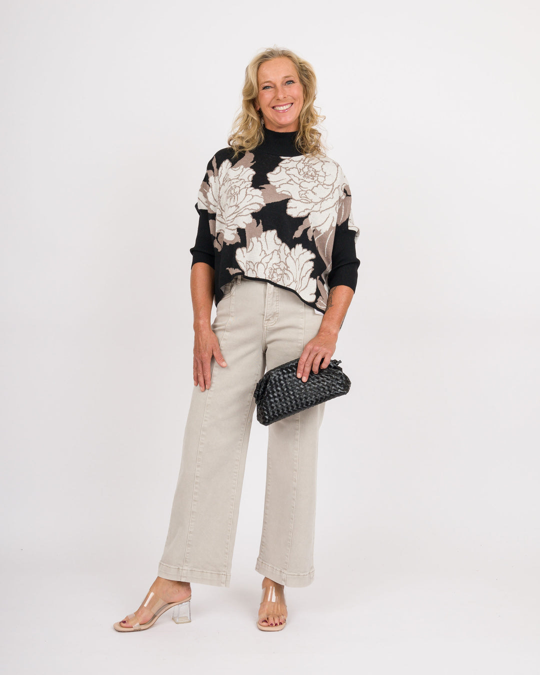 Kerisma Peony Aja Sweater - Forbidden Black