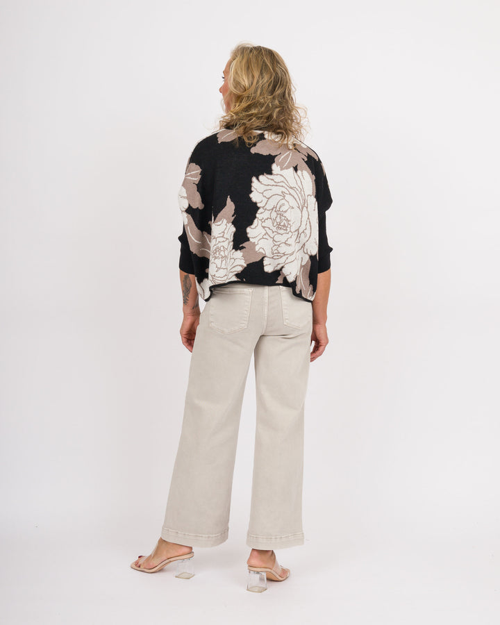 Kerisma Peony Aja Sweater - Forbidden Black