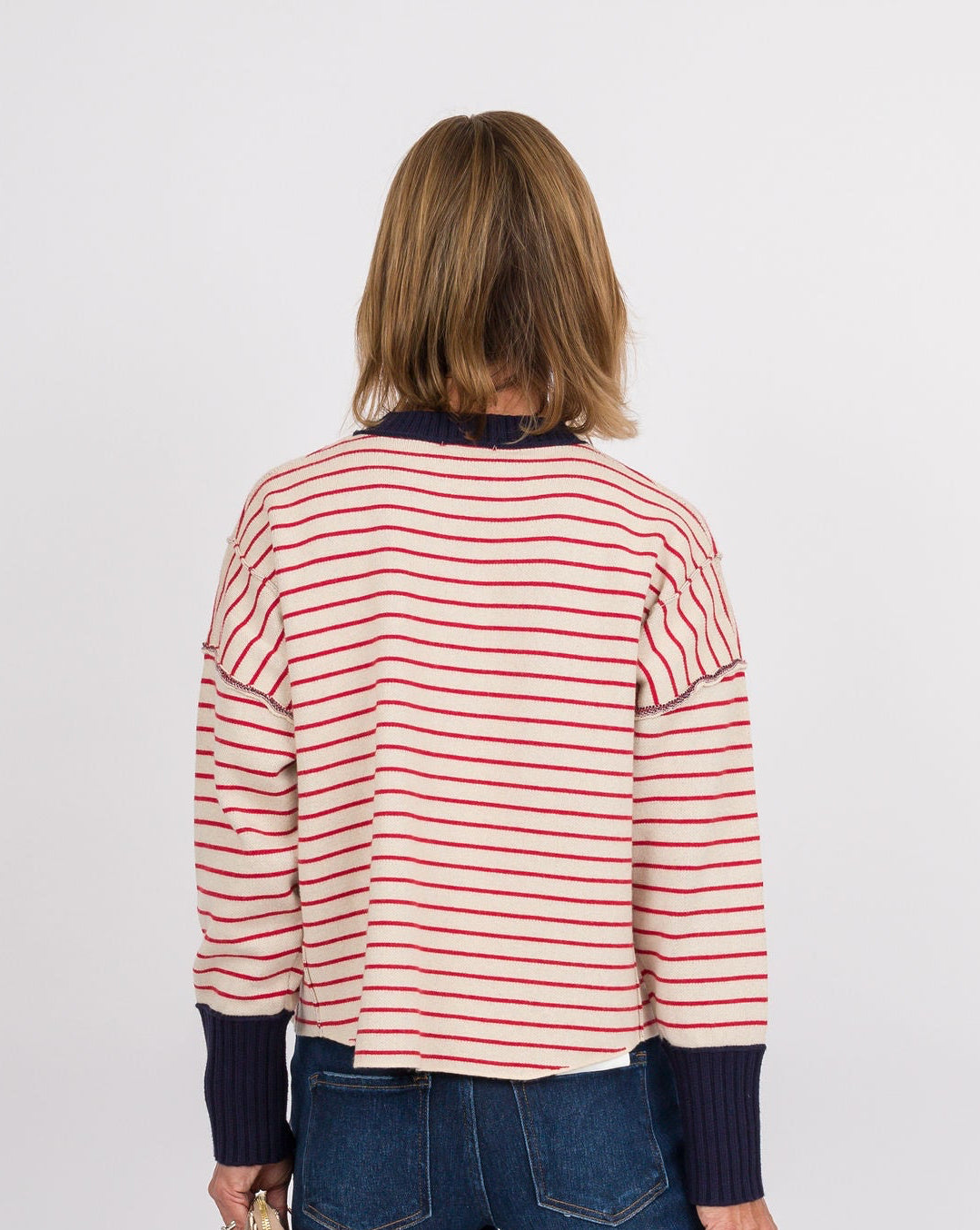 Striped Bulldog Sweater