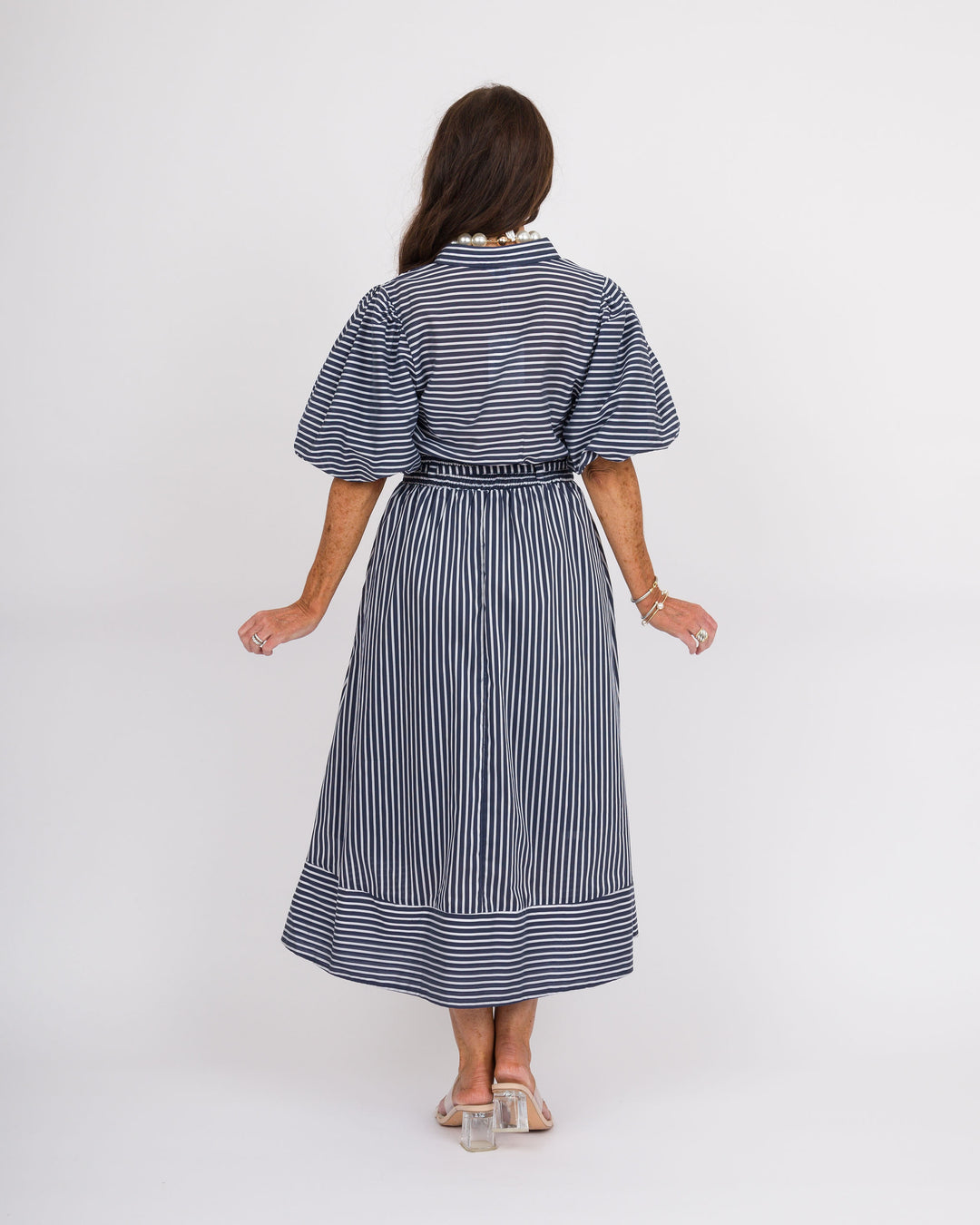 Marina Striped Maxi Dress