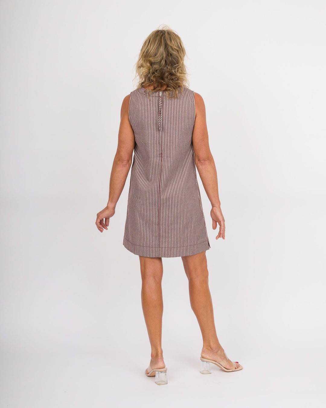 The Hazelnut Striped Dress