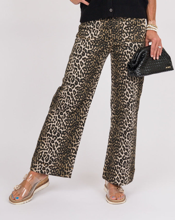 Trisha Leopard Print Pants