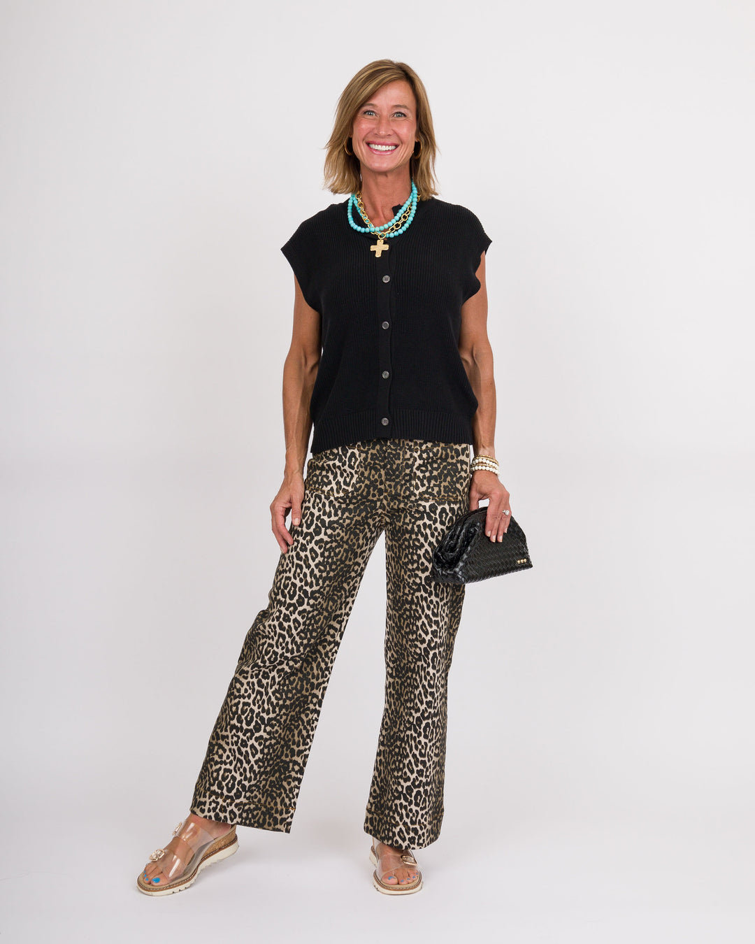 Trisha Leopard Print Pants