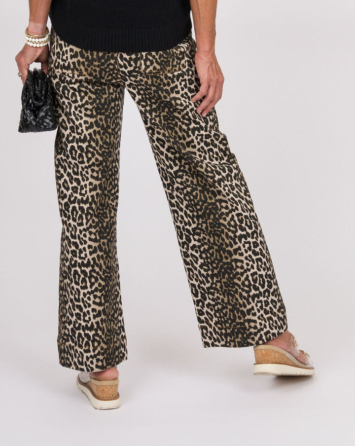 Trisha Leopard Print Pants