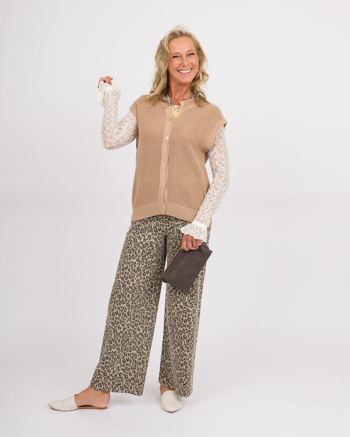 Ivory Lace Top