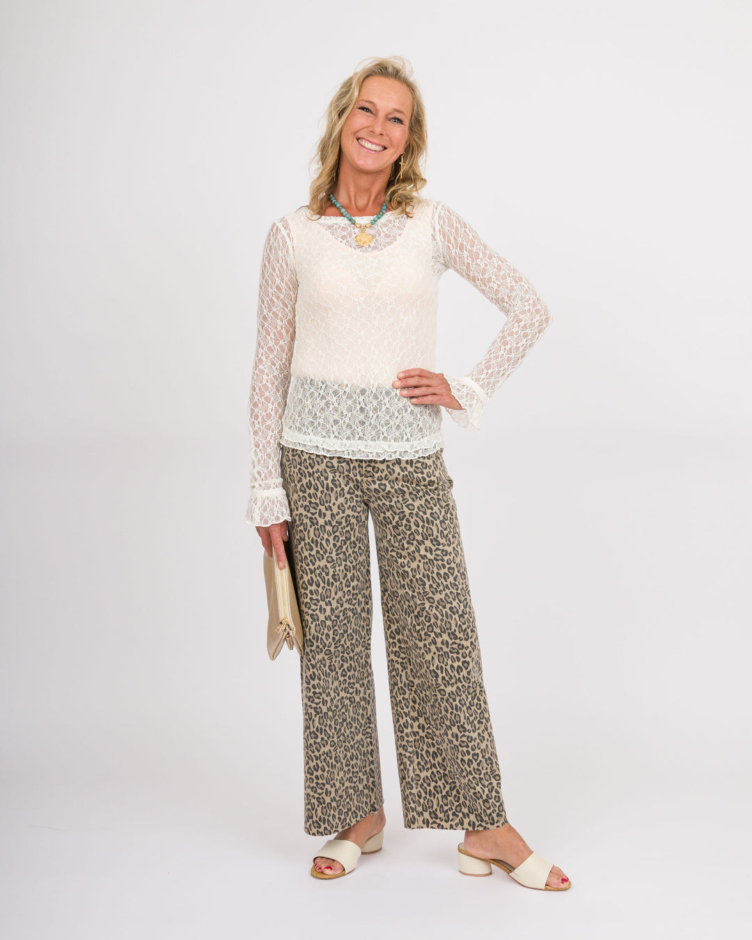 Ivory Lace Top