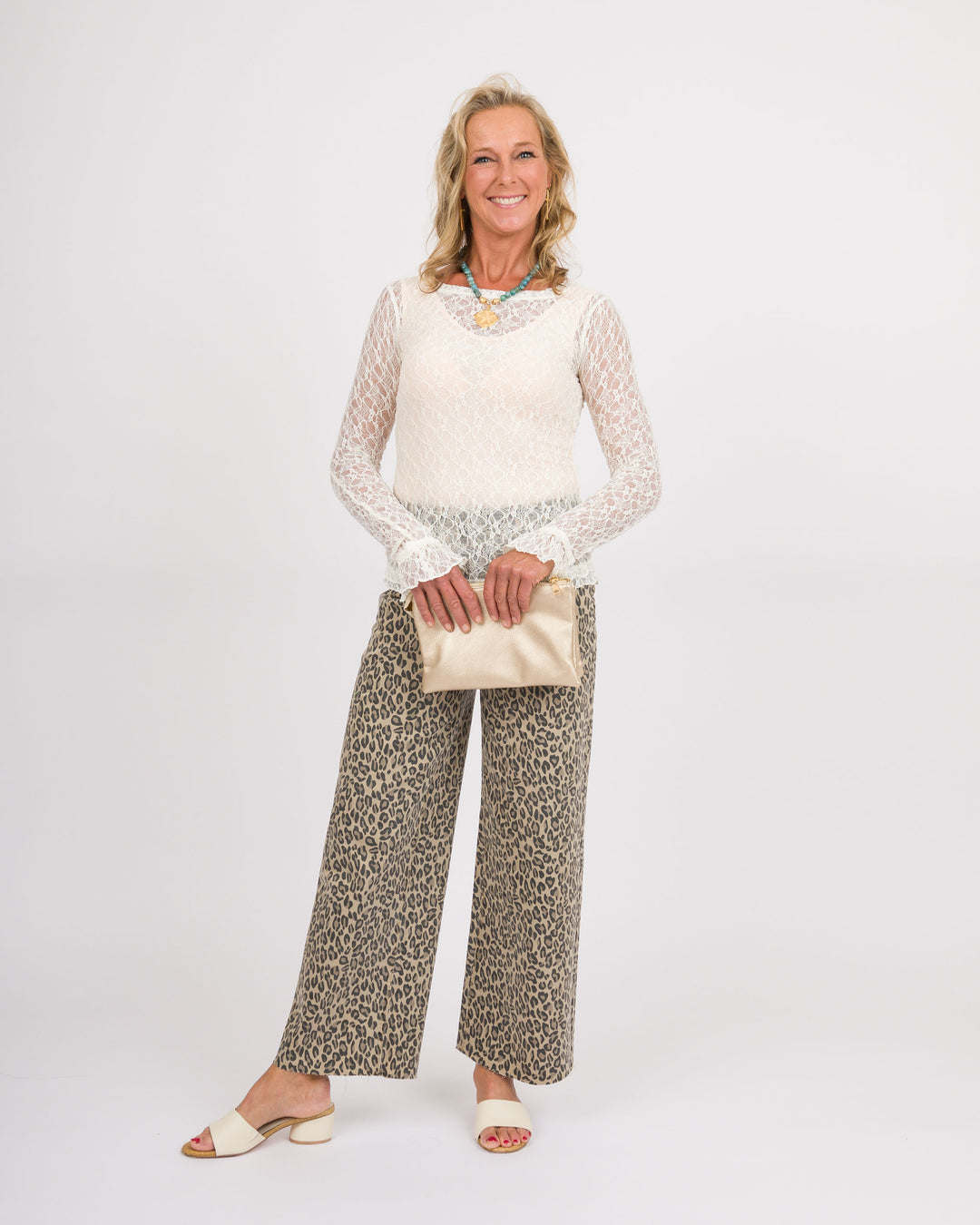Ivory Lace Top