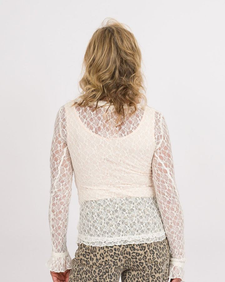 Ivory Lace Top