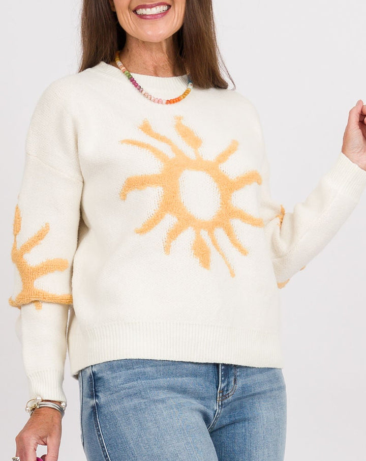 Hello Sunshine Sweater - Ivory